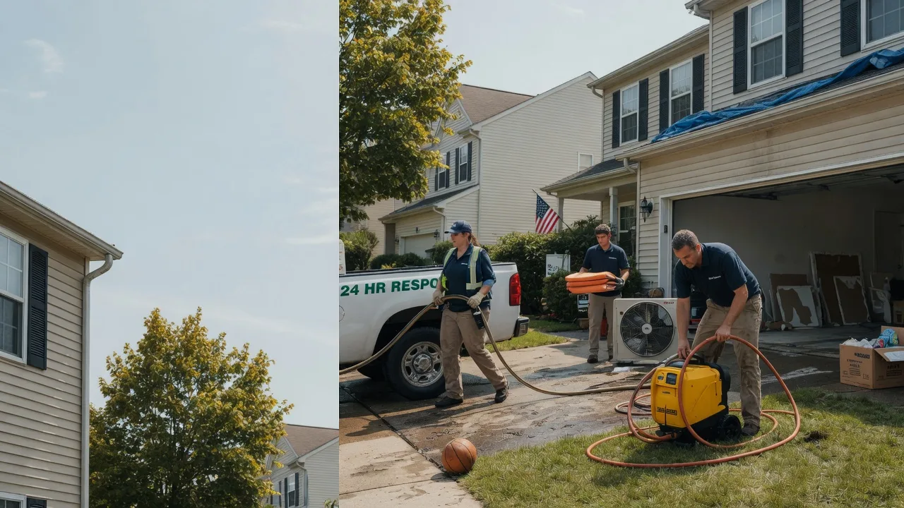 Emergency Water Damage Restoration in Pottsville, PA near me